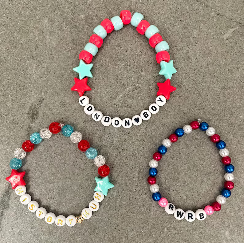 Rwrb/red White and Royal Blue Friendship Bracelets Custom - Etsy | Etsy (US)