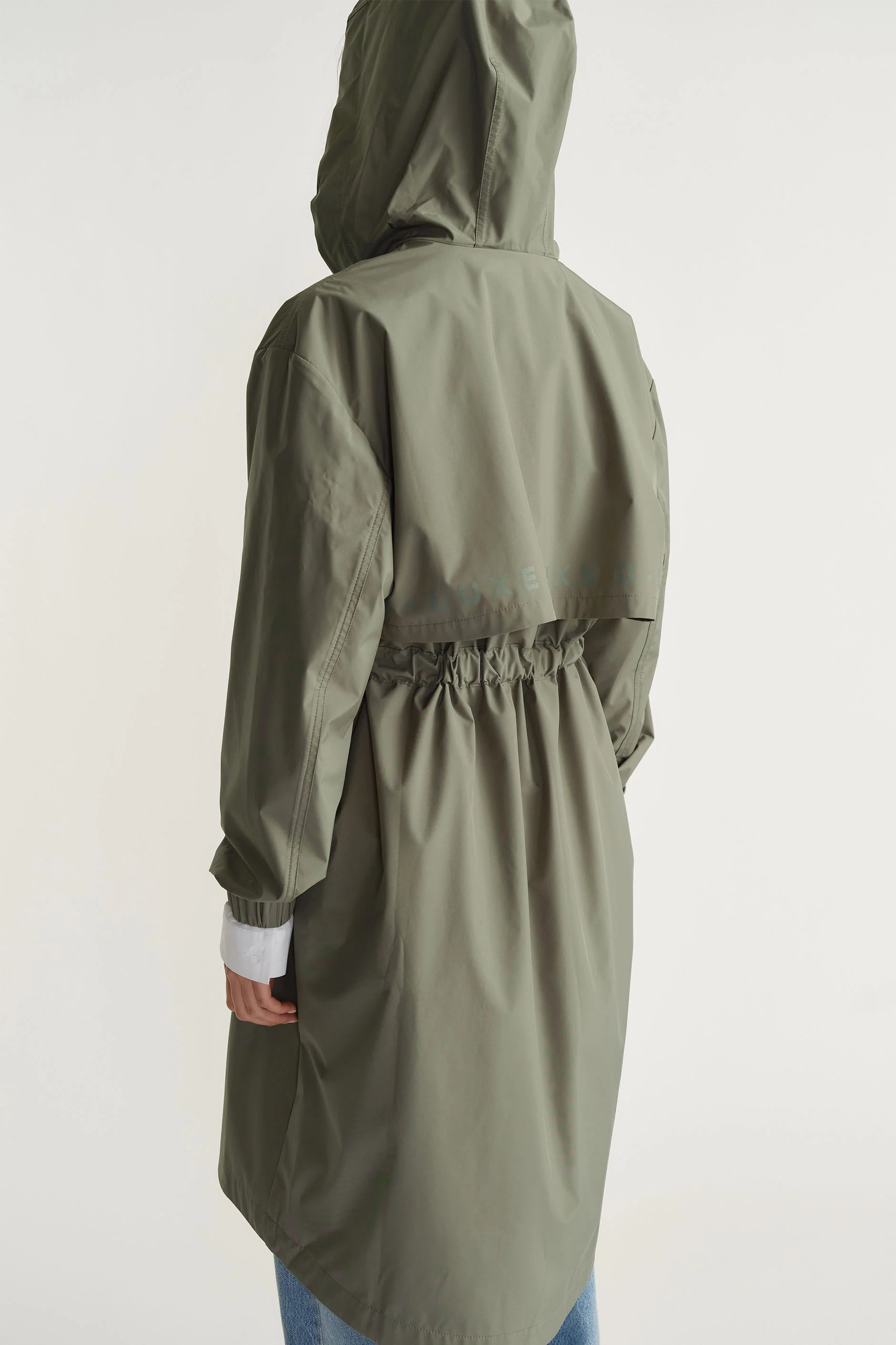 D-Luxe Rain Jacket - Thyme Green | DECJUBA