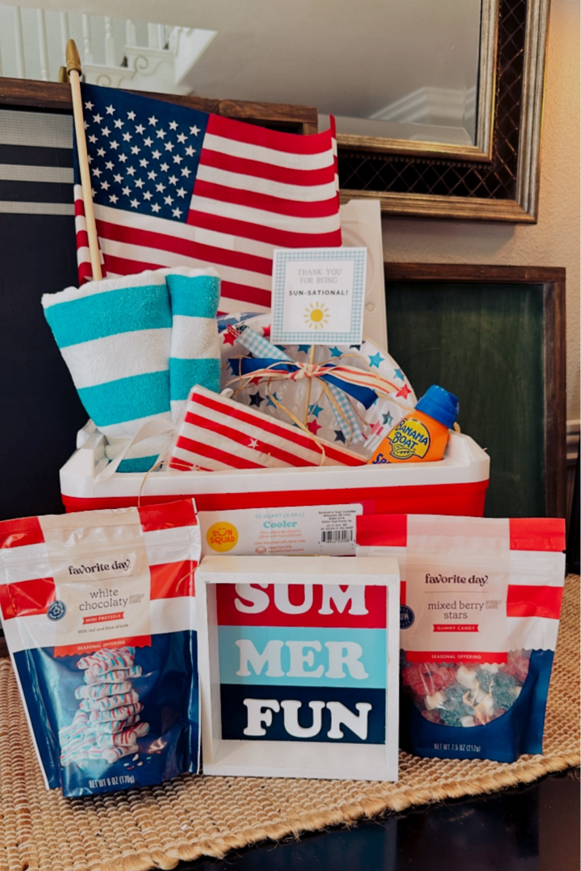 Summer Fun Gift Idea! Thank you for being so Sun Sational☀️This gift is a great way to thank a coach or a teacher appreciation gift, or end of school year gift. Also great for a housewarming, mother’s day gift or a seasonal birthday gift idea. Happy Gifting 🖤

#LTKGiftGuide #LTKSeasonal