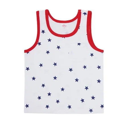Way to Celebrate Toddler Boy Patriotic Americana Americana Tank, Sizes 12M-5T | Walmart (US)