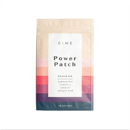 DIME Beauty Power Patch Acne and Blemish Aid Spot Patch with Salicylic Acid Hydrocolloid Vitamin A a | Walmart (US)