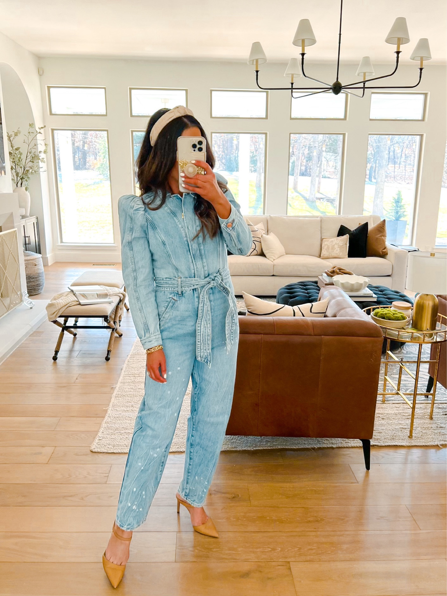 The cutest denim jumpsuit is 40% off! Tts 

#LTKsalealert #LTKstyletip #LTKunder100