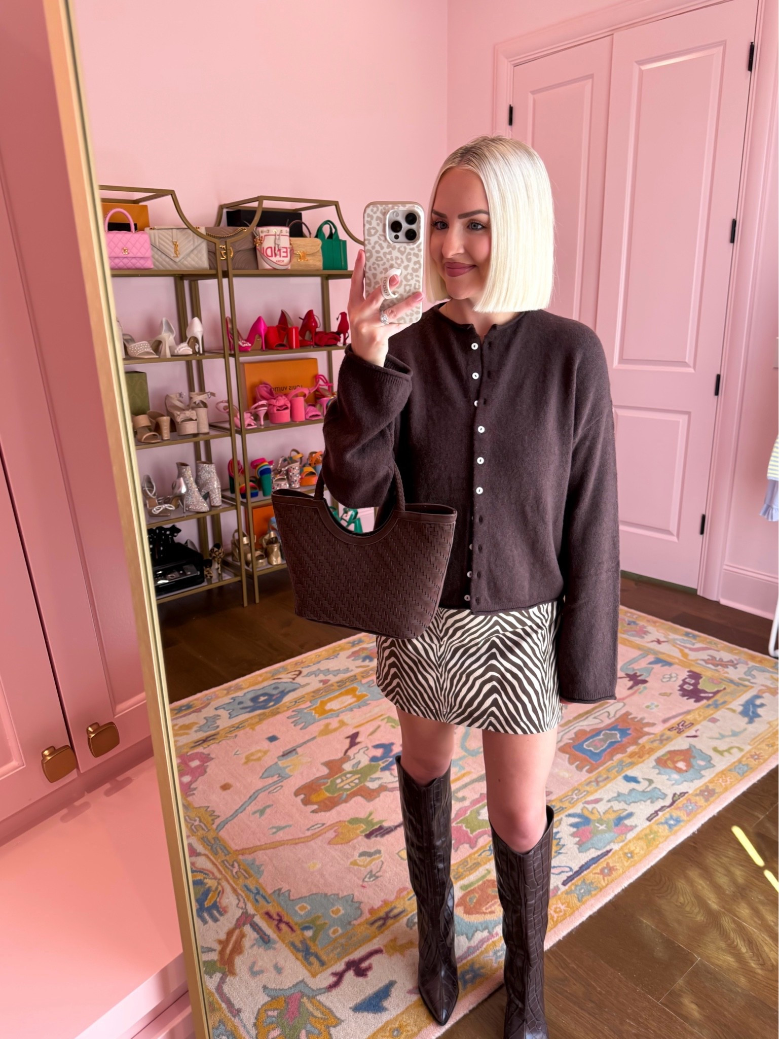 BEST $20 SKORT - I’m wearing the XS and it’s bump friendly with the lower rise! Would be wearing not pregnant too! I’m obsessed haha 
Zebra print skort / brown skort / suede skort

#LTKBump #LTKPetite #LTKootd