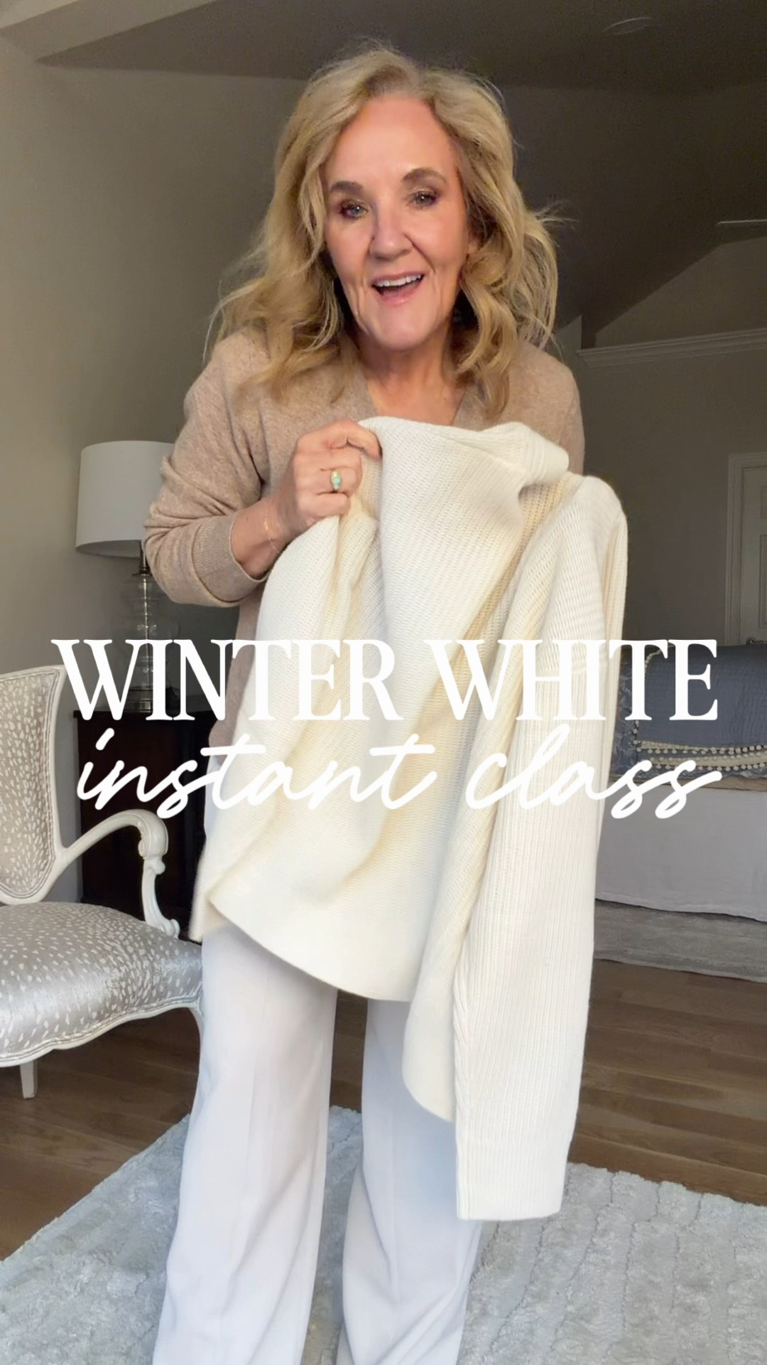 Affordable, elevated, and easy to style — @onequince has the perfect staples for the season from versatile layers to timeless basics you’ll wear year after year. #QuincePartner

Sizing
Sweater size medium for a relaxed style
Poplin blouse size medium a bit oversized
$50 v-neck cashmere I like to size up for a more relaxed look
Crepe trousers I size up in a lighter color, wearing the 29 waist 30 inseaem. Also available in a 32” inseam
Bella jeans in a relaxed straight style. My regular size fits best for a relaxed fit. 29 waist 28 inseam


#LTKSeasonal #LTKOver40 #LTKgrwm