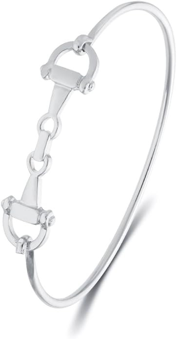 Horse Snaffle Bit Bracelet Double Horse Stirrup Lariat Necklace Horse Gift For Women | Amazon (US)