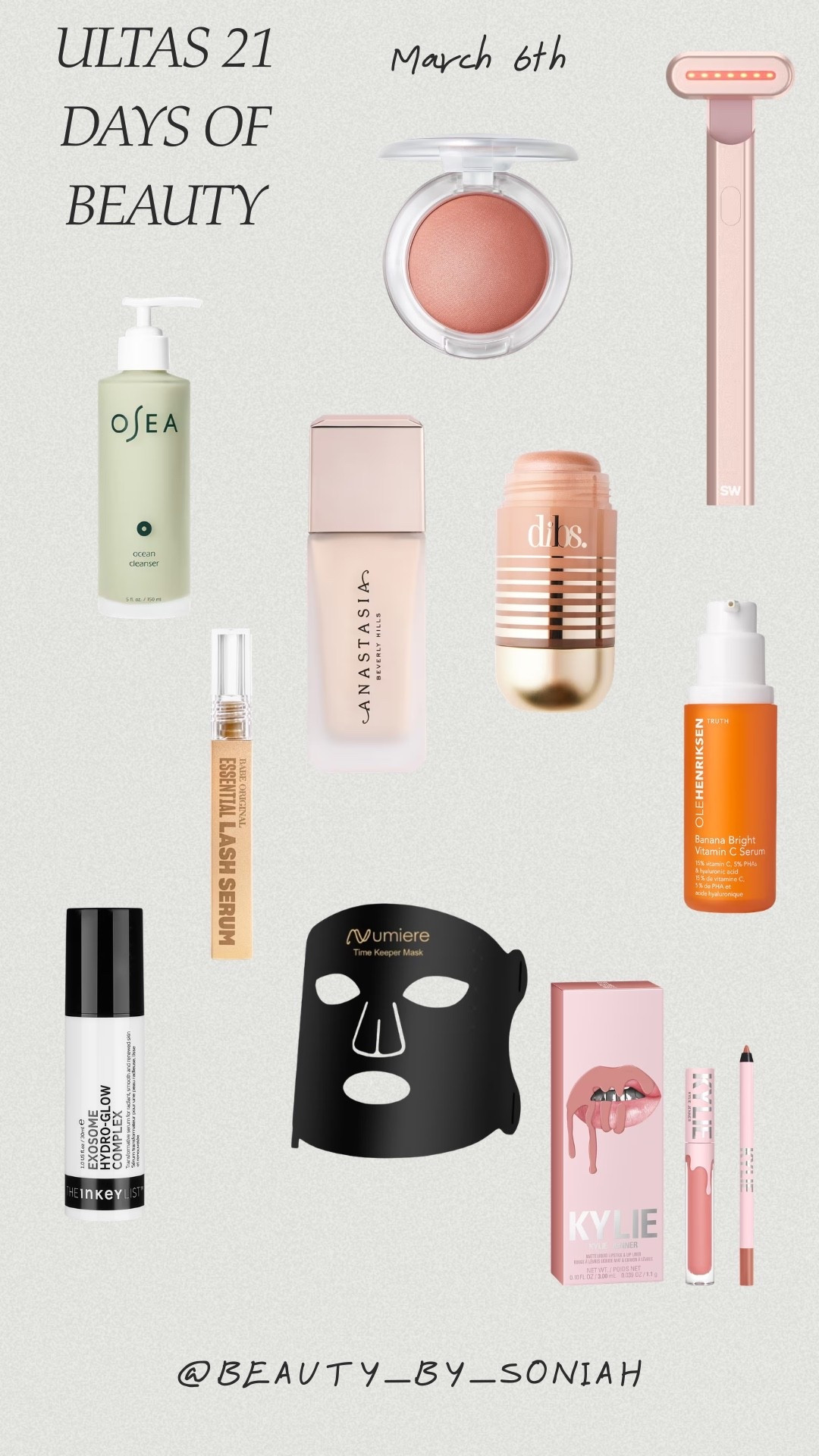 Ultas 21 days of beauty deals..
3/6 
Save 50% off 

#LTKOver40 #LTKBeauty #LTKSpringSale