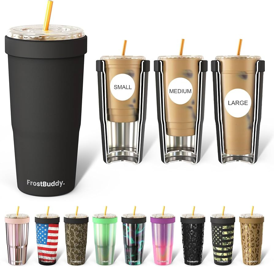 Frost Buddy Togo Buddy | 30 oz Stainless Steel Vacuum Insulated Tumbler | To Go Coffee Cup – Re... | Amazon (US)