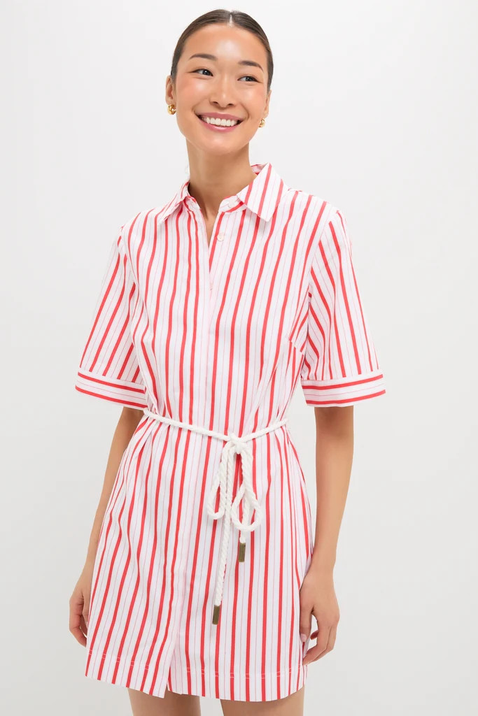 Red Stripe Maddie Mini Dress | Tuckernuck (US)