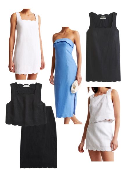 Abercrombie scalloped sets, skirts, dresses and more 

#LTKfindsunder100 #LTKstyletip
