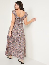 Tiered  All-Day Fit & Flare Maxi Dress for Women | Old Navy (US)