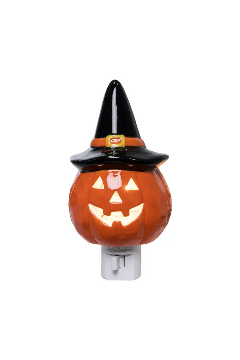 Gallerie II Witchy Pumpkin Halloween LED Teacup Nightlight | Nordstrom | Nordstrom