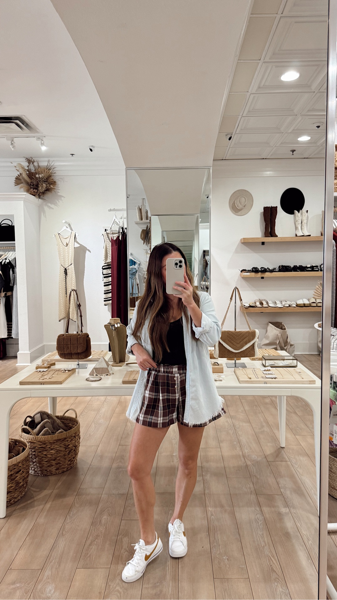 Chill and casual OOTD featuring my new fave boxer short. 🤎

#LTKPetite #LTKOver40 #LTKStyleTip