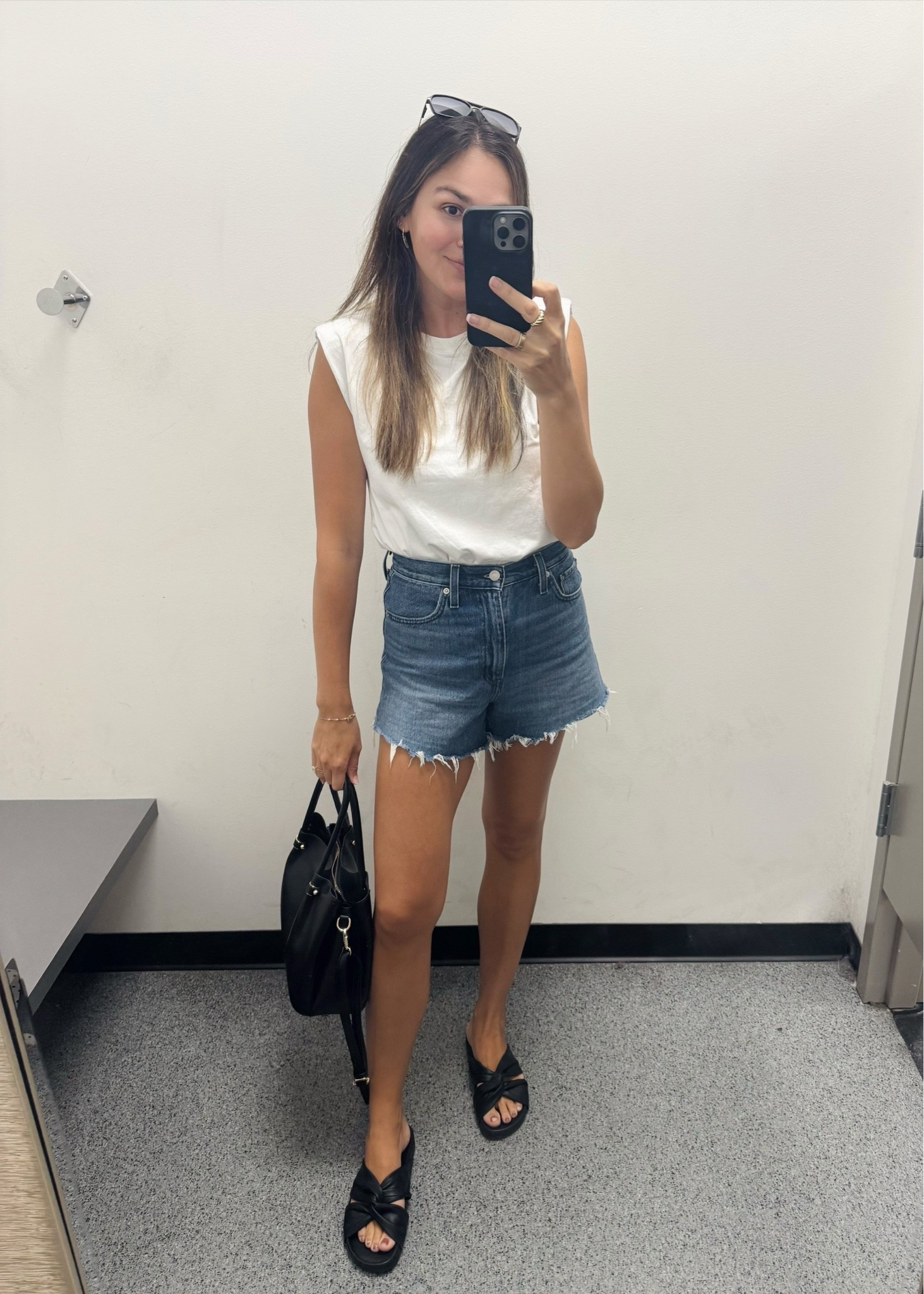 You can never go wrong with a white tee (or tank!) and a good pair of Levi’s 👌

Tank: small
Shorts: 27
Slides: TTS

#LTKootd #LTKSaleAlert #LTKTall