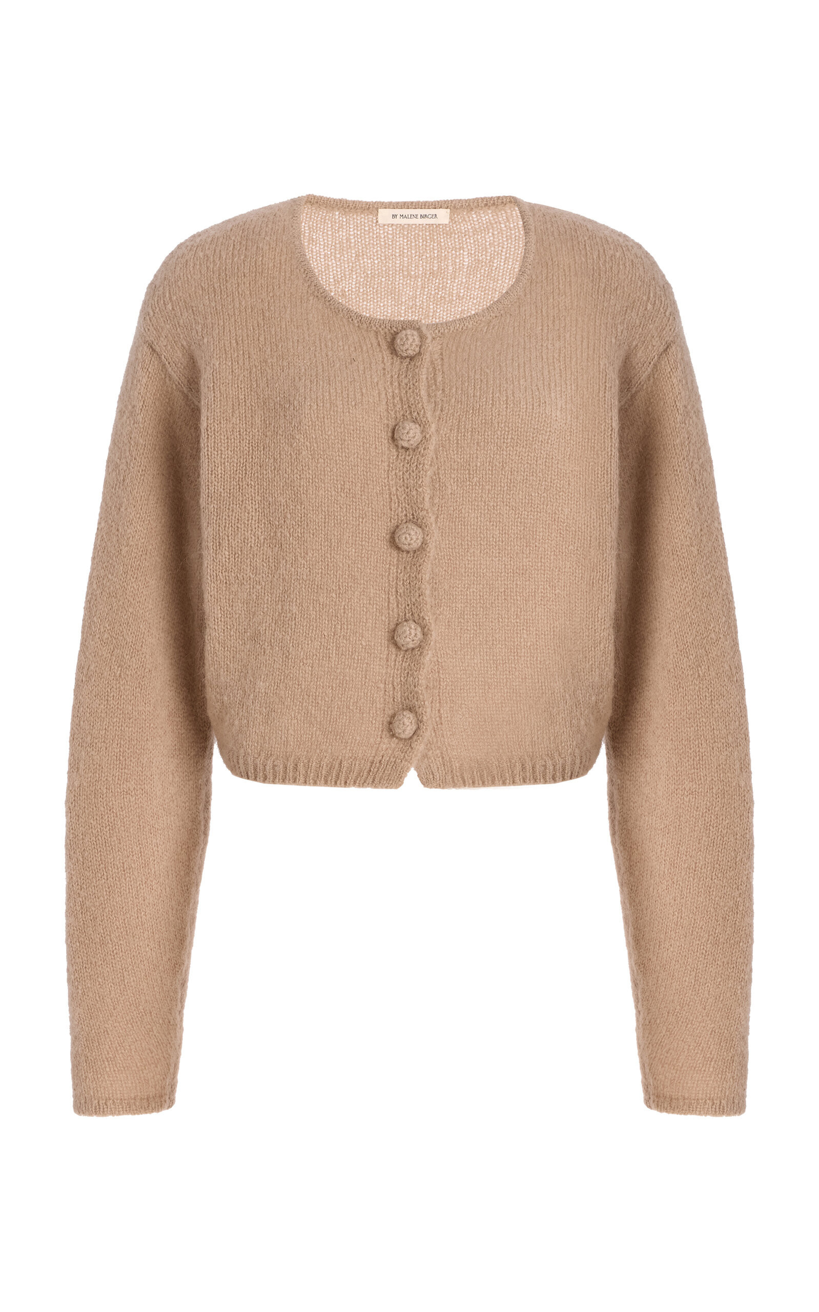 By Malene Birger - Zharea Wool-Blend Cardigan - Neutral - M - Moda Operandi | Moda Operandi (Global)