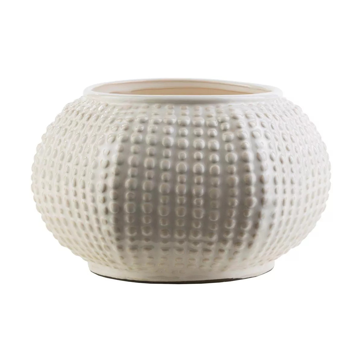 Mark & Day Koprivshtitsa 6"H x 10"W x 9"D Coastal White Decorative Vase | Target