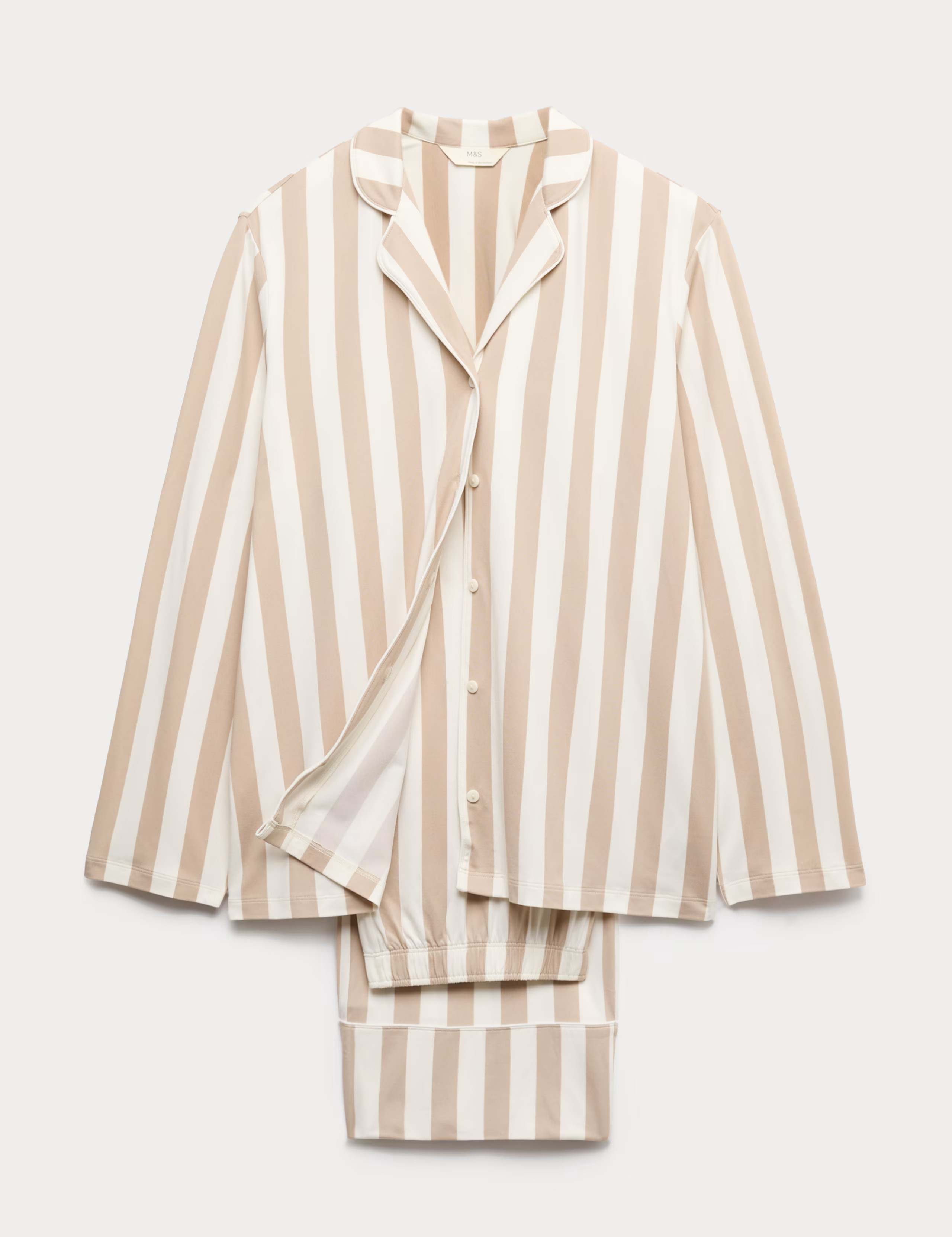 Soft Touch Printed Revere Pyjama Set | Marks & Spencer (UK)