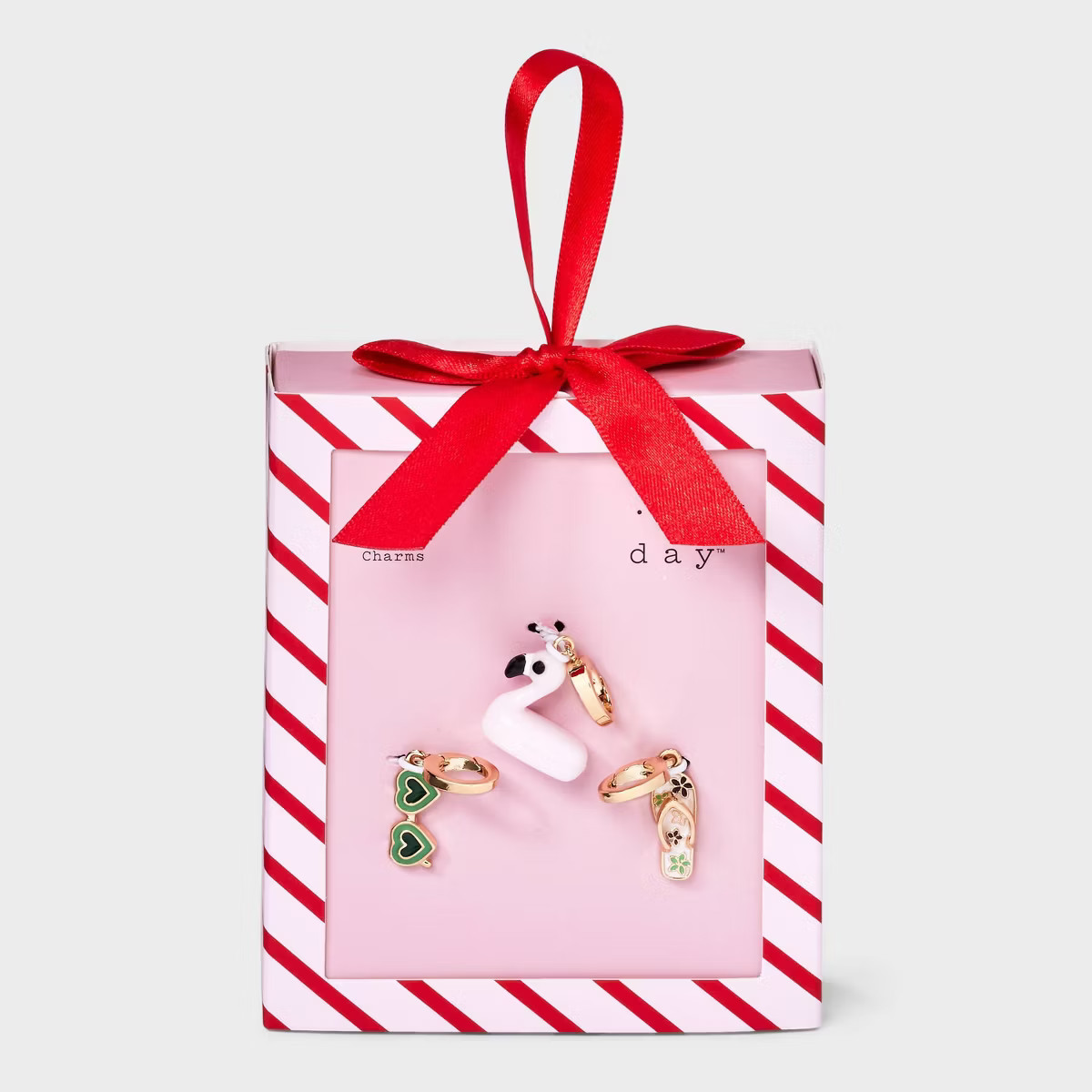 Sunglasses Flamingo and Flip Flop Charm Necklace Set 3pc - A New Day™ Gold | Target