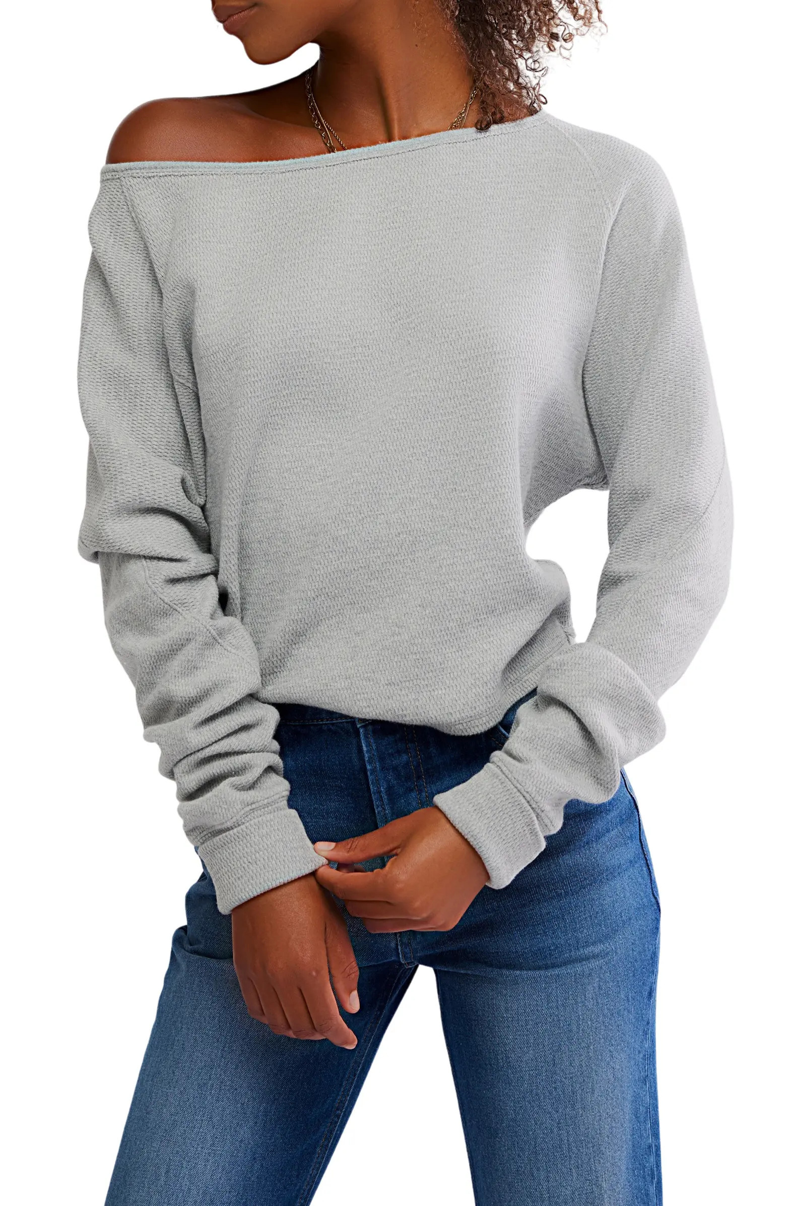 Jess One-Shoulder Thermal Top | Nordstrom