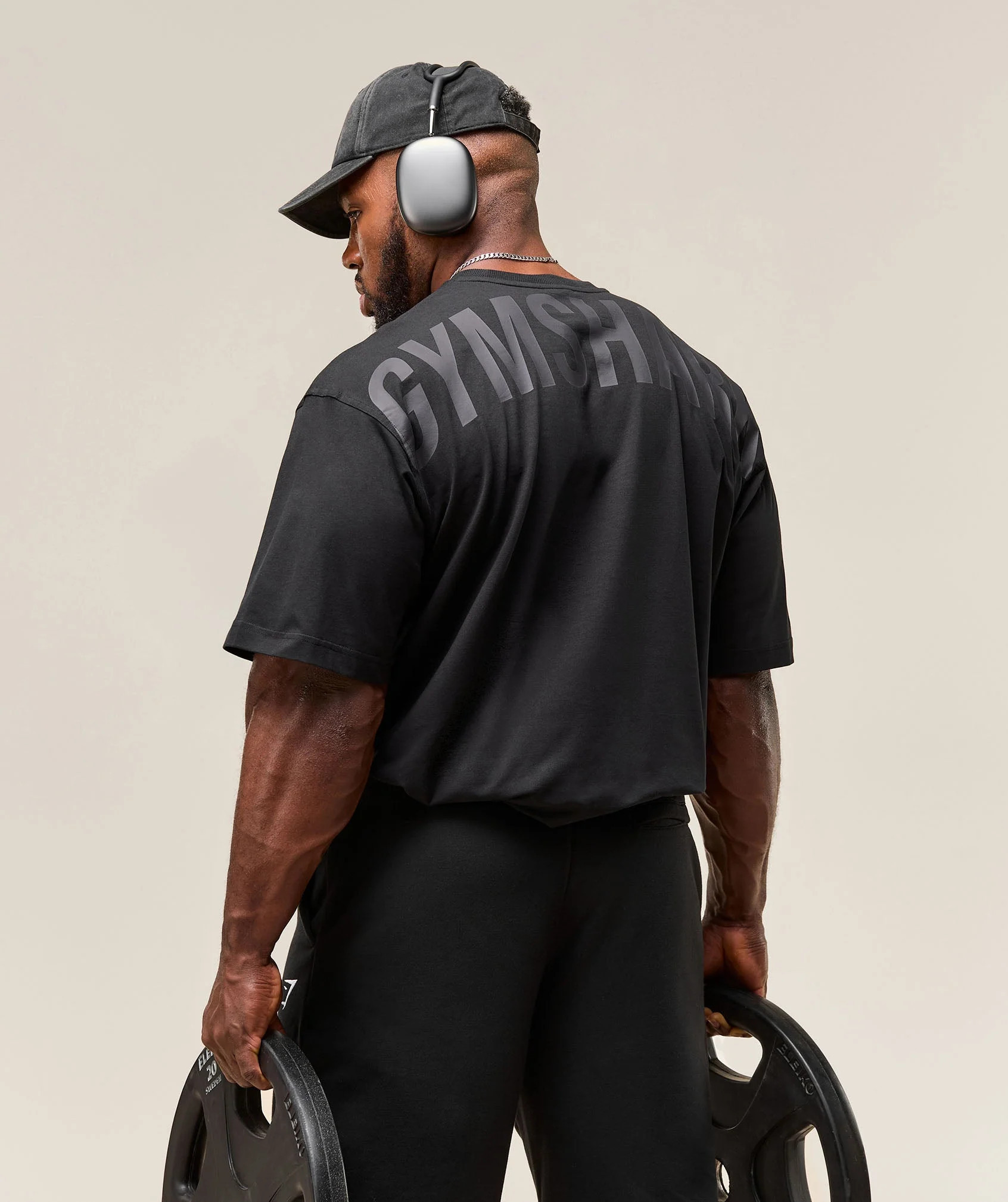 Gymshark Power T-Shirt - Black | Gymshark EU