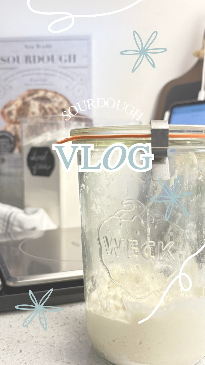 Day 4 with Herb — bubbly, active, and much runnier thanks to our Gulf Coast humidity.
I did a little research and learned that when the air is this moist, starters can break down faster.
So today I tried a thicker feeding to help balance things out.

Here’s what I did:
• 100 g Herb
• 100 g flour
• 100 g warm water
• then another 100 g flour

before mixing everything together.

It started off stiff but should soften as it ferments. I’ll give him a gentle stir in an hour to help any leftover flour dissolve.

Lid on and back to his warm spot on top of the fridge he goes safe from the AC.

Please follow along as I continue making my very first sourdough starter using New World Sourdough by Bryan Ford.

#SourdoughStarter #NewWorldSourdough #MealAndGraceKitchen #LearningAsIGo #GulfCoastBaker

#LTKfoodie #LTKHome #LTKvlog
