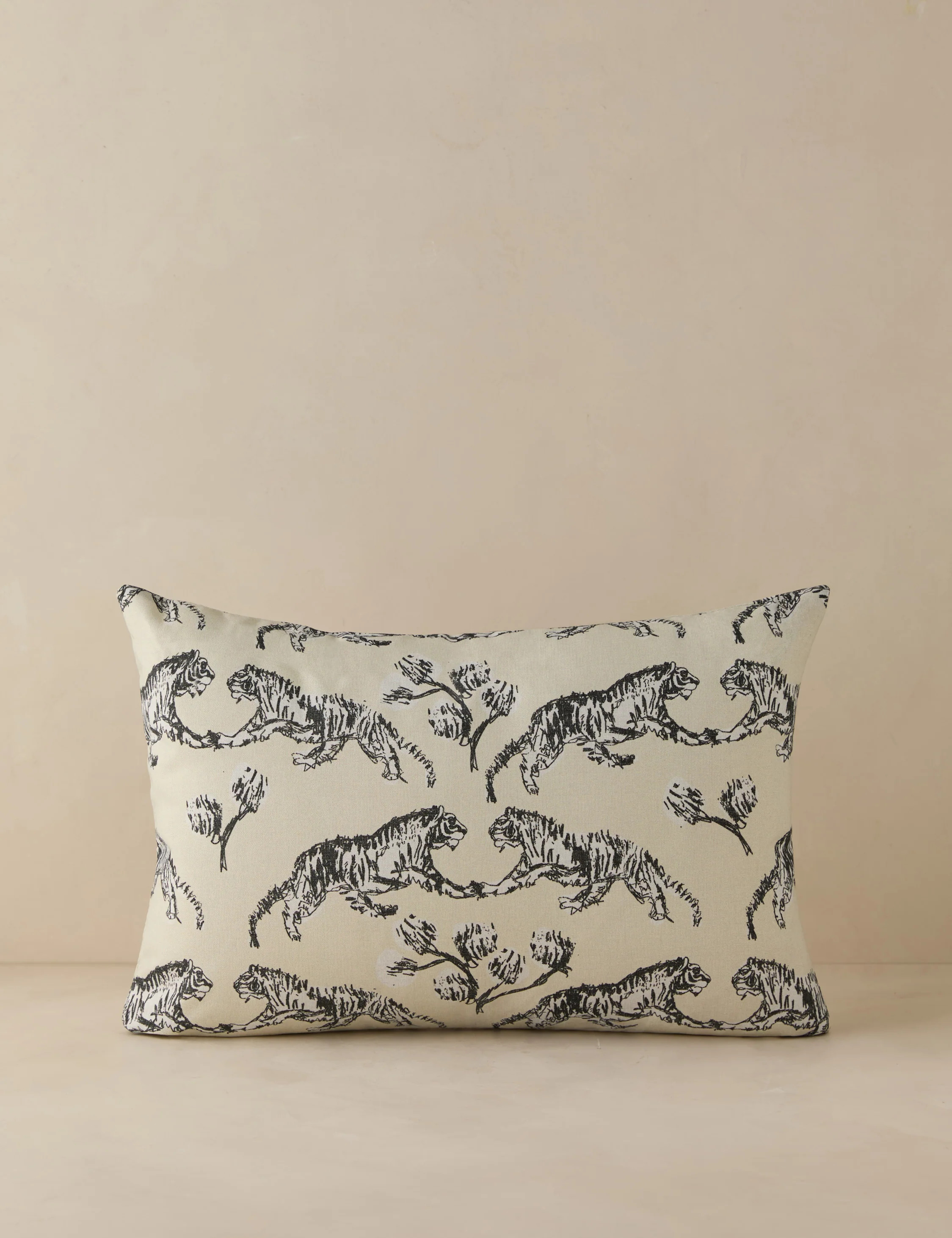 Tiger Indoor / Outdoor Pillow by Sarah Sherman Samuel | Lulu and Georgia 