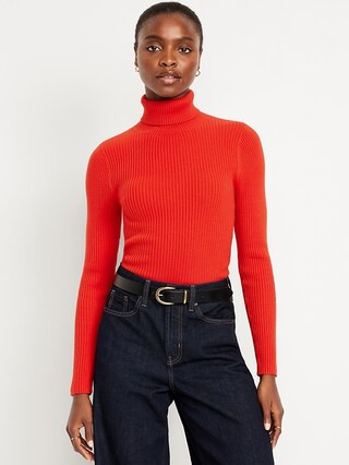 SoSoft Lite Rib Turtleneck Sweater | Old Navy (US)