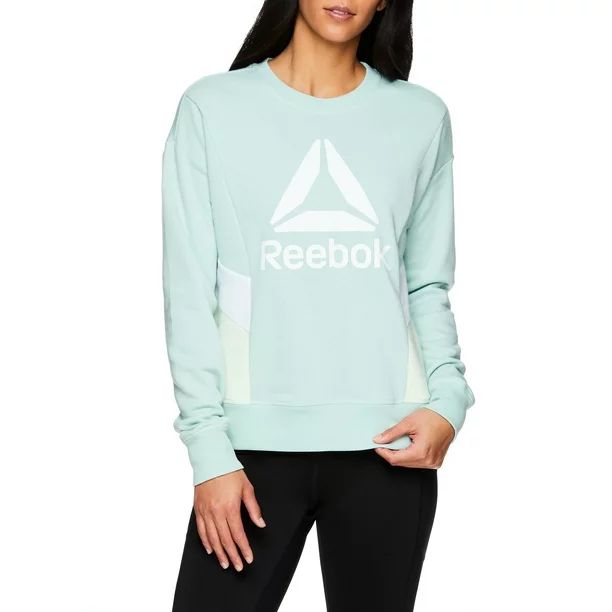 Reebok Women's Color Block Hooded Sweatshirt - Walmart.com | Walmart (US)