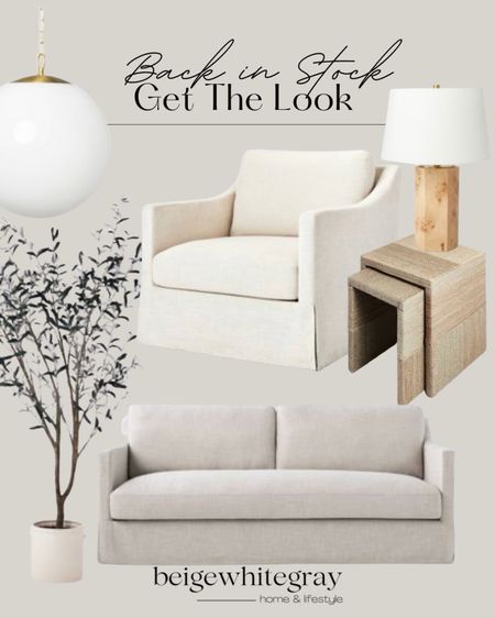Back in stock and oh so good!! These beautiful pieces are back in stock at target!! All studio McGee and a perfect way to refresh your home after the holidays!! I love the beating tables and burl wood lamp!! The light pendant and olive tree are also a favorite! And the chair I personally have in my home and I love it!! Run before it sells out again. 

#LTKhome #LTKstyletip #LTKHoliday