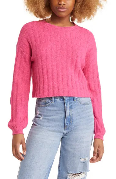 BP. Ribbed Crewneck Sweater | Nordstrom