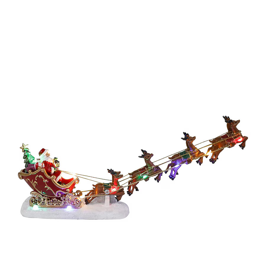 Holiday Living Carole Towne Lighted Village scene | Lowe's