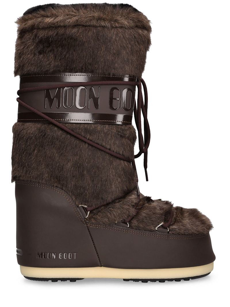 Moon Boots aus Kunstpelz „Tall Icon“ | Luisaviaroma