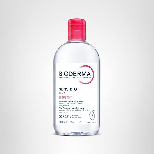 Bioderma - Sensibio - H2O Micellar Water - Makeup Remover Cleanser - Face Cleanser for Sensitive ... | Amazon (US)