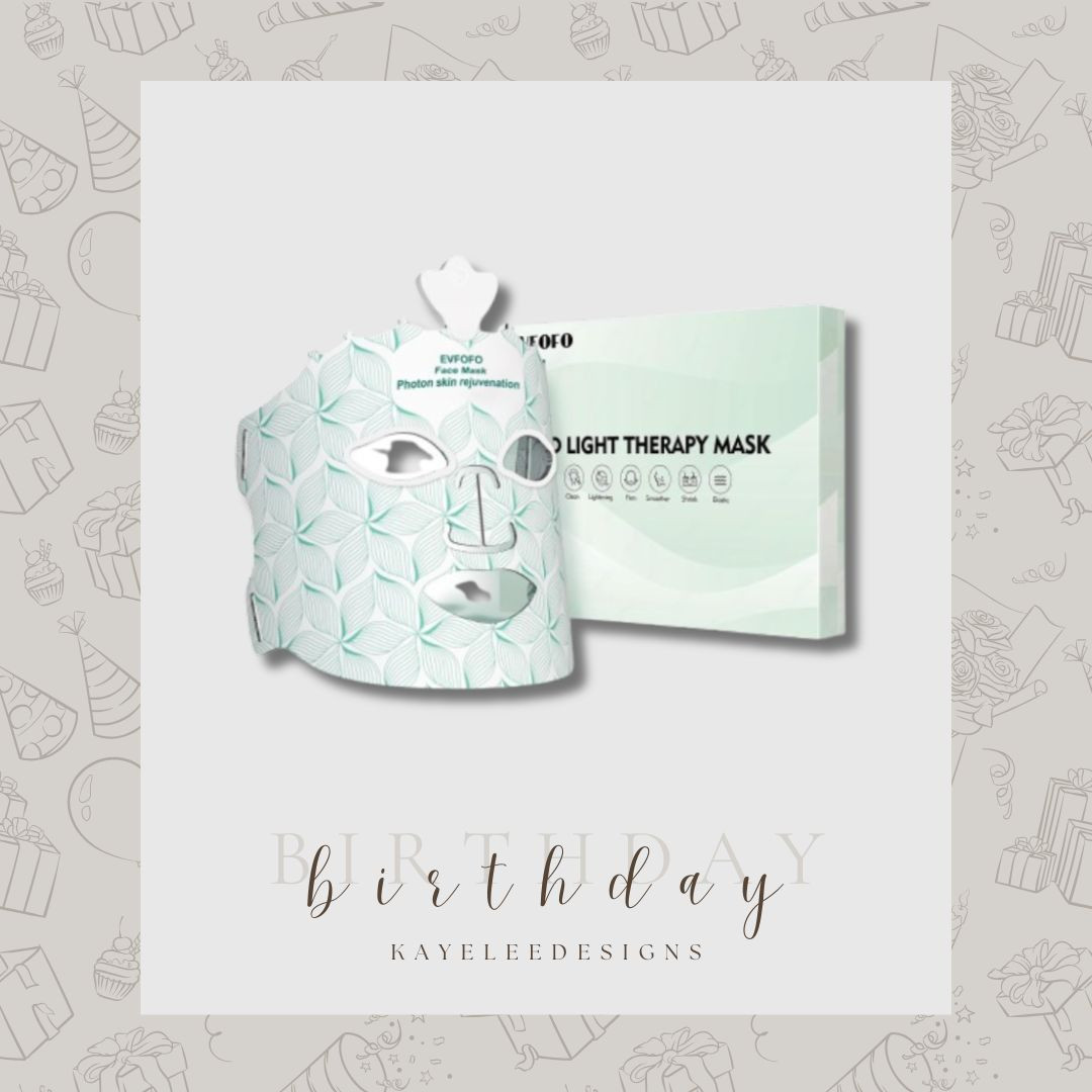 Day 7 of my Birthday Wishlist! A red light therapy mask is officially on the list. Red light therapy helps boost collagen, reduce fine lines, and improve skin tone and texture. It’s like an at-home facial with long-term benefits. Perfect for winding down, elevating my skincare routine, and giving my skin the love it deserves. 

 