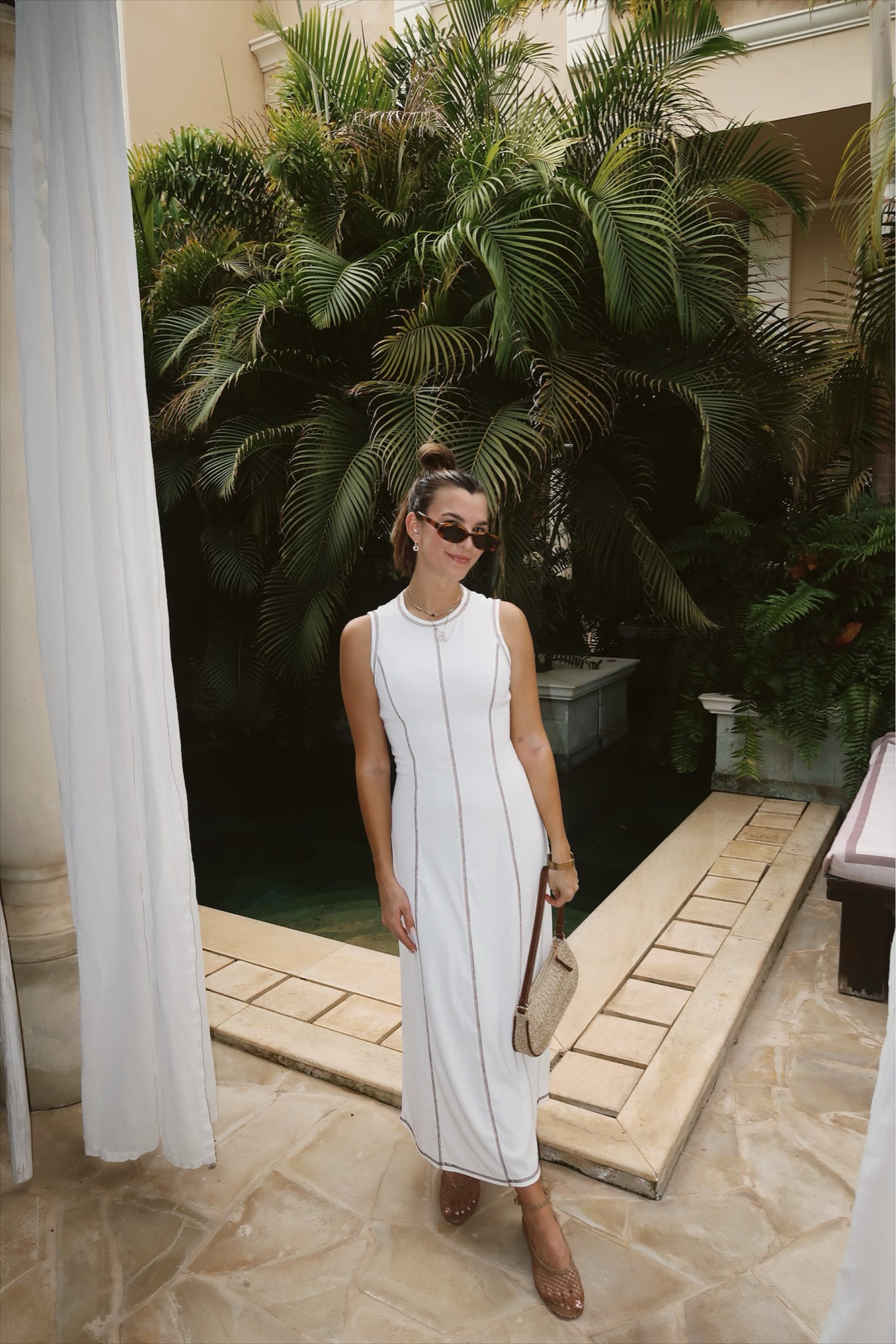 Day 1 in Spain #ootd 🌴

#springdress #springoutfit #springlooks #vacationoutfit #resortwear #shoecrush #meshflats 

#LTKeurope #LTKSeasonal #LTKstyletip