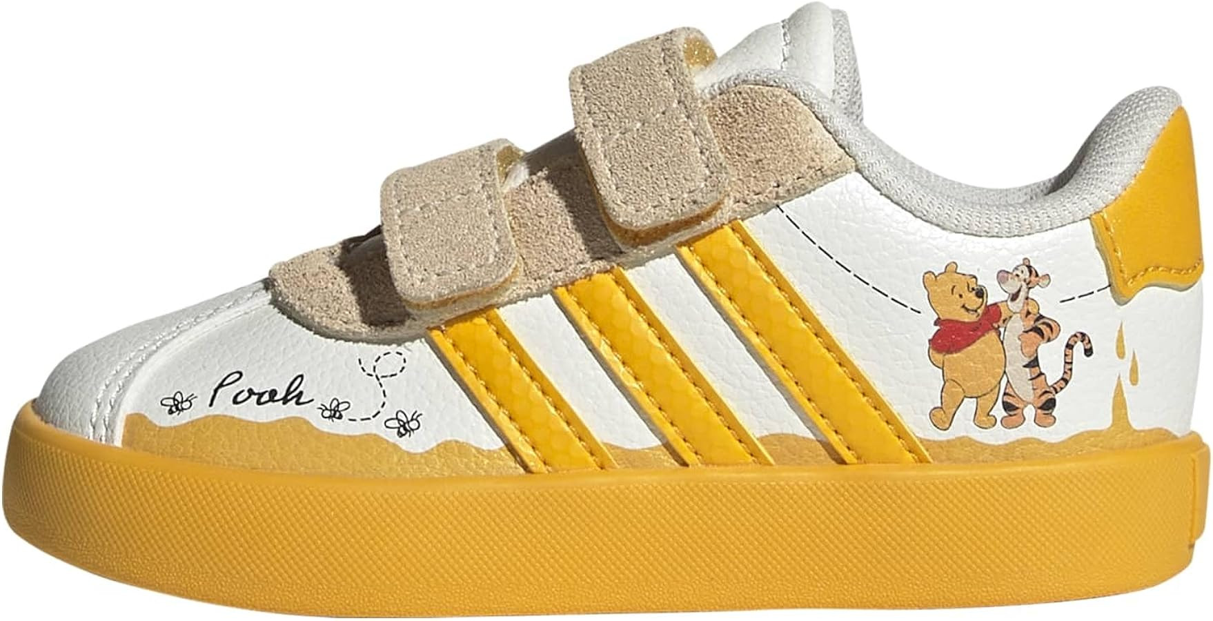 adidas Boys Vl Court 3.0 Sneakers Shoes Casual - Pink, White | Amazon (US)