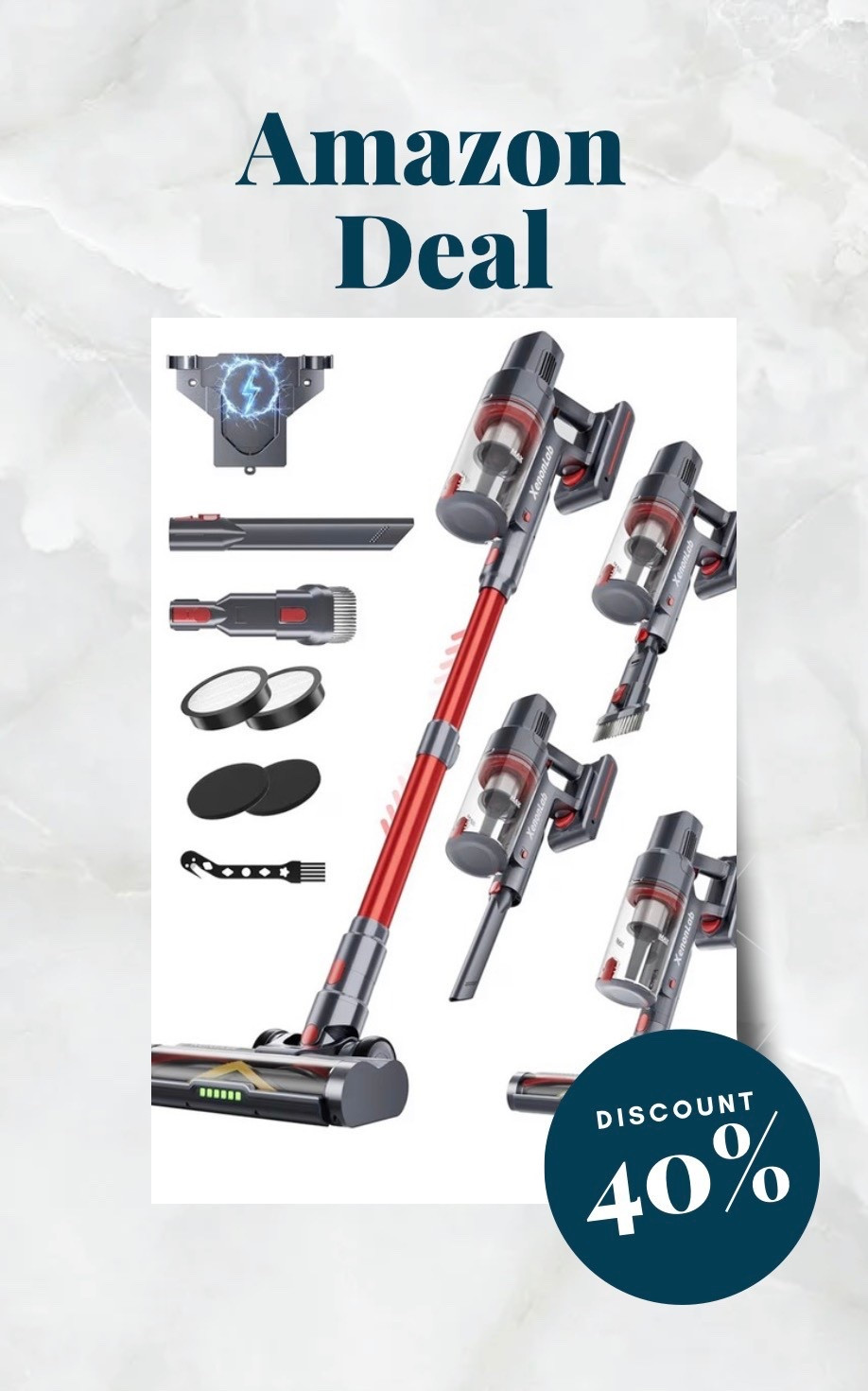 Cordless Vacuum Cleaner, 75Mins/48KPa/580W Self-Standing Vacuum Cleaners for Home, with Anti-Static&Anti-Tangle Brush, LED Touch Screen, Stick Vacuum for Carpets, Pet Hair, Hardwood Floors#LTKPets #LTKFamily

#LTKHome