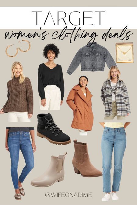 Target Black Friday ends tonight! Check out these finds that are 40% off!! Roundup includes a denim jacket, women’s outerwear jacket, a shacket, boots, jeans and gold jewelry! 

Target sale, target finds, target womens, women’s clothes, women’s shoes, women’s boots, women’s jacket, women’s sweater, women’s turtleneck sweater, winter outfit ideas, outfit inspo 

#LTKsalealert 

#LTKSeasonal #LTKstyletip #LTKfit