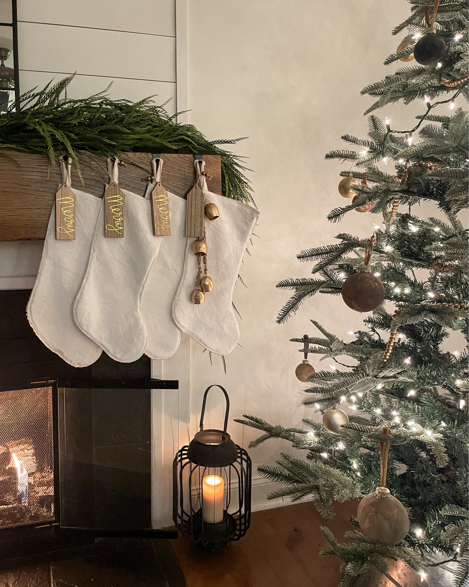 Christmas from years past.  

I keep a neutral vibe for Christmas with vintage brass elements, garland and neutral decor.  

Christmas trees.  Christmas stockings.  Christmas ornaments.  Accordion trees.  Christmas decor.  

#LTKHome #LTKSeasonal #LTKHoliday
