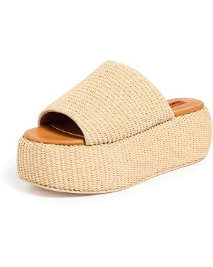 SIMONMILLER Women's F285 Raffia Cloudy Platforms | Amazon (US)
