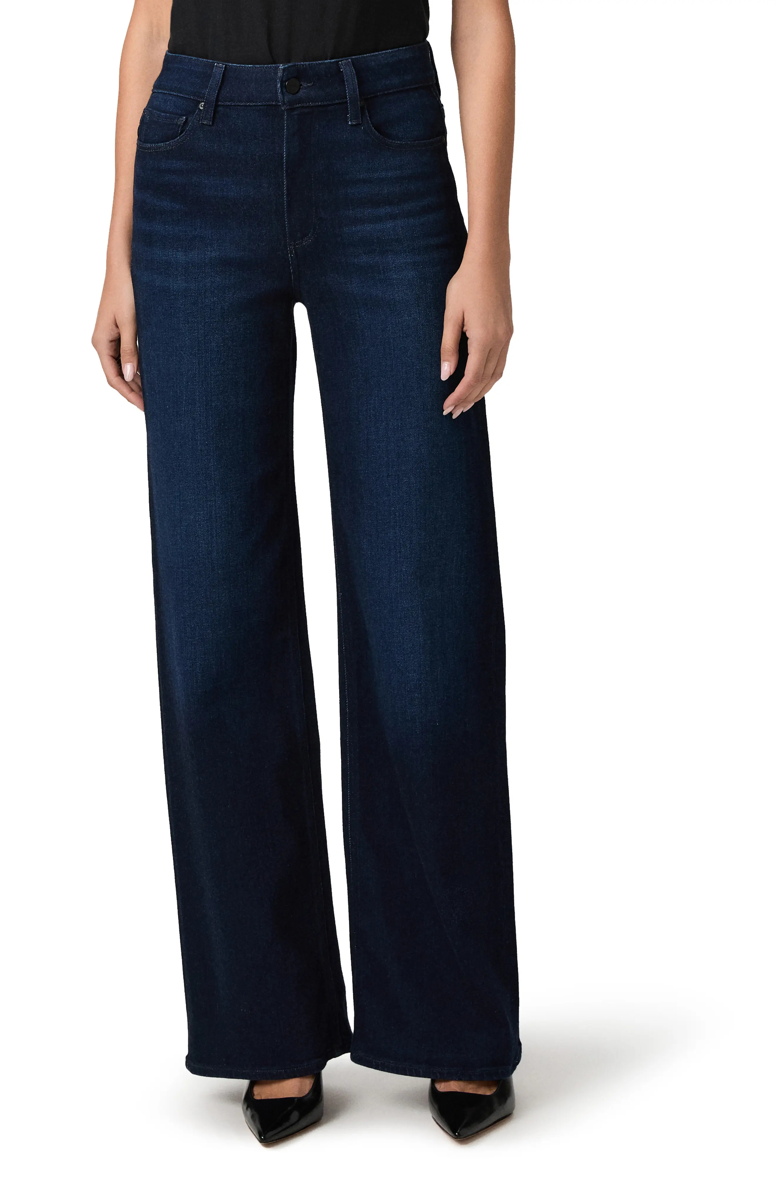 PAIGE Anessa High Waist Wide Leg Jeans (Women) | Nordstrom | Nordstrom