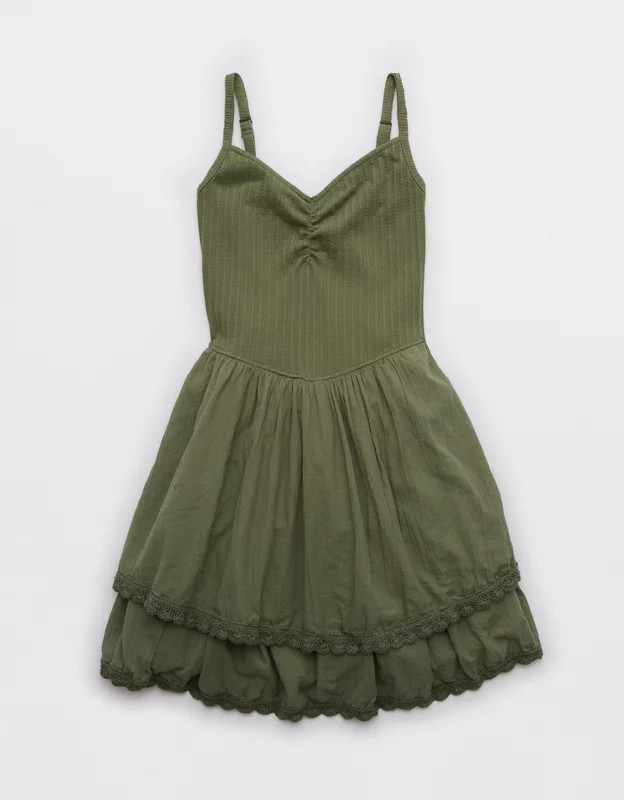 Aerie At The Barre Mini Dress | Aerie