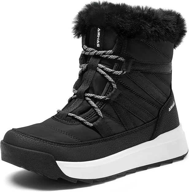 Women's Warm Snow Boots Cold Weather Winter Boots Fur Lined Comfortable Lightweight | Amazon (US)