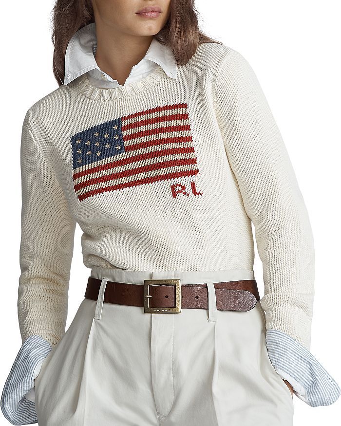 Flag Cotton Sweater | Bloomingdale's (US)