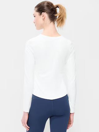 StudioSmooth Long-Sleeve Base Layer Top | Old Navy (US)