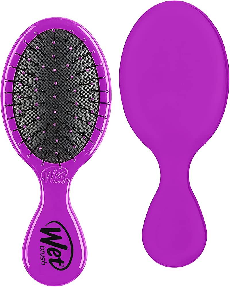 Wet Brush Squirt Detangler Hair Brushes - Purple - Mini Detangling Brush with Ultra-Soft IntelliF... | Amazon (US)