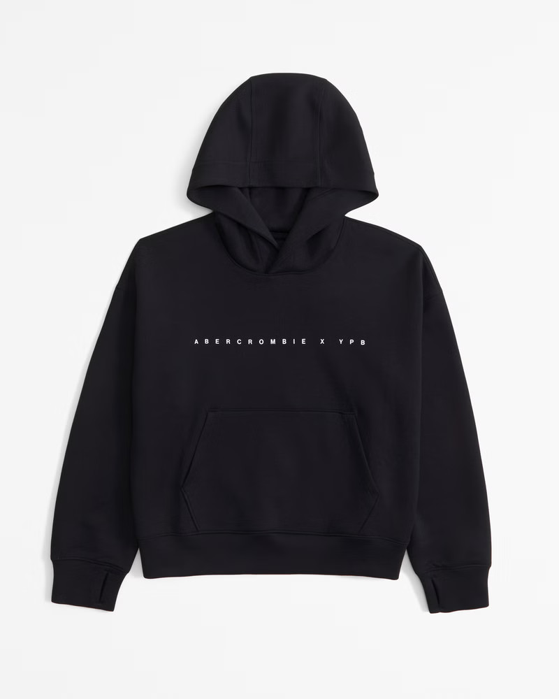 boys ypb neoknit active logo popover hoodie | boys | Abercrombie.com | Abercrombie & Fitch (US)
