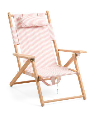 34.5in 5-position Laurens Striped Tommy Zip Pouch Backpack Chair | Home | Marshalls | Marshalls