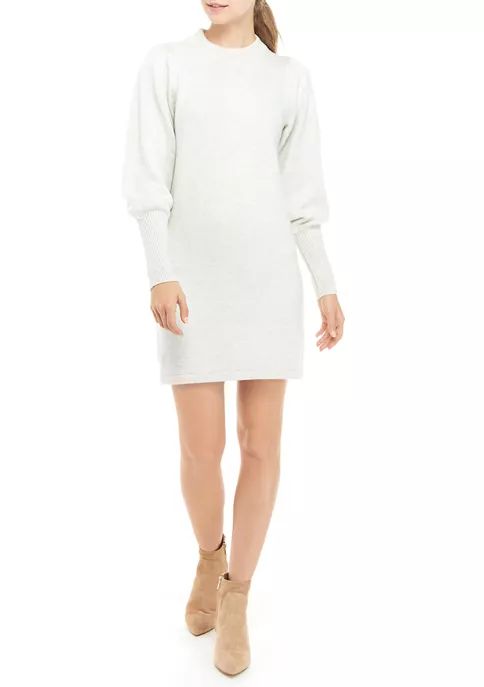 Puff Sleeve Sweater Dress | Belk