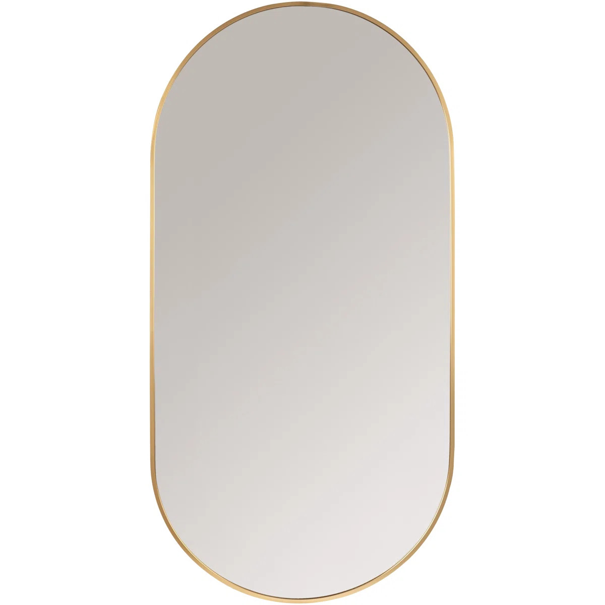 Parth Aluminum Oval Wall Mirror | Wayfair North America