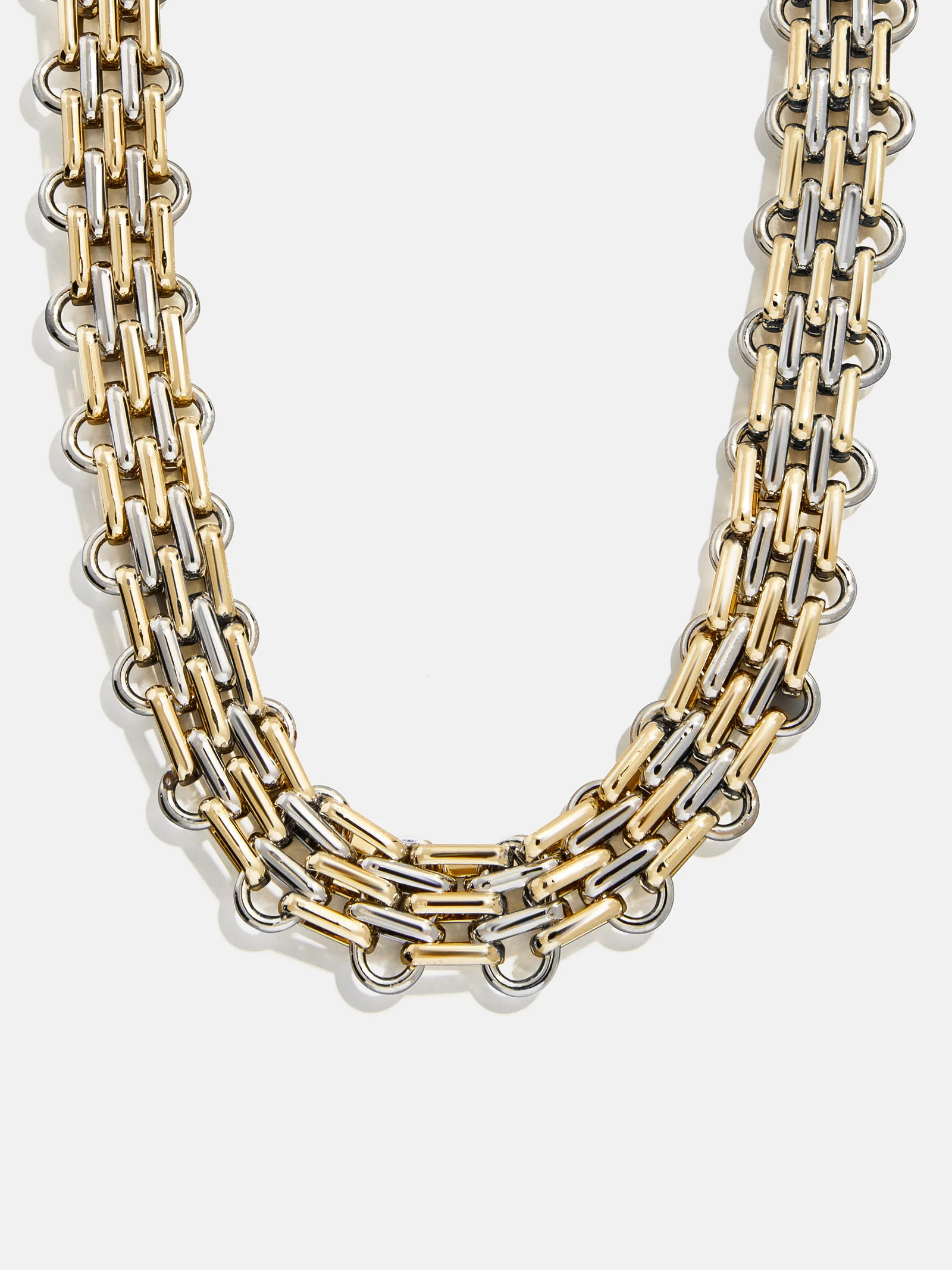 Nexa Chain Necklace - Gold/Silver | BaubleBar